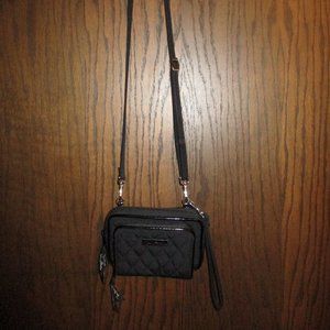 Vera Bradley Black Crossbody bag or Wristlet